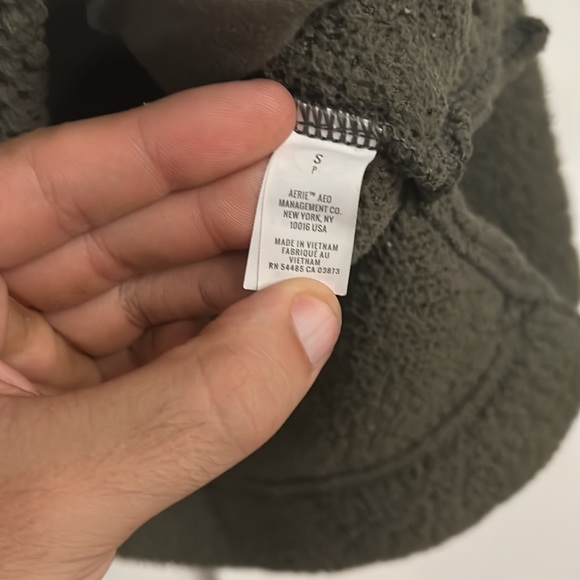 Aerie fleece quarter button up - Picture 4 of 8